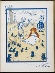 「女王陛下を紹介させてください。」 作： William Wallace Denslow