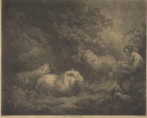 羊飼いの少年 作： William Ward