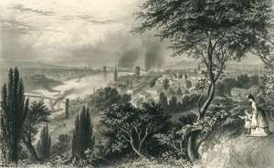 「シンシナティ市」、1874 年。 作： William Wellstood