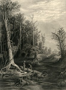 The Chickahominy」1872年。   作： William Wellstood