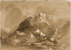 霧の山々 作： William West