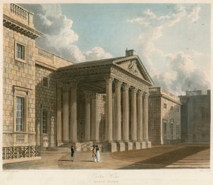 カールトンハウス、ロンドン、ノースフロント 作： William Westall