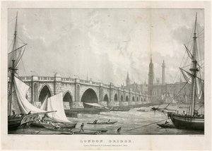 ロンドン橋 作： William Westall