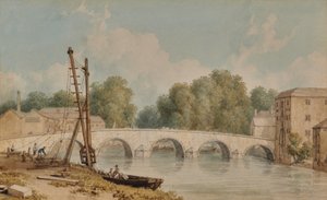 メイドストーン橋 作： William Westall