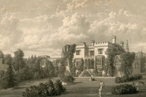 Saxonbury Lodge、1835。 作： William Westall