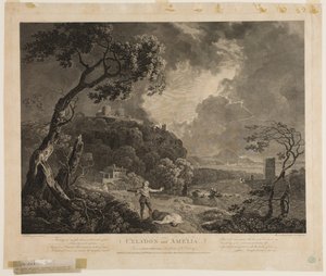 セラドンとアメリア 作： William Woollett