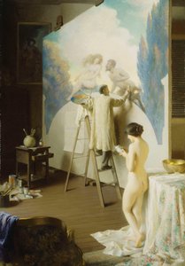 画家、1913 作： William Worcester Churchill