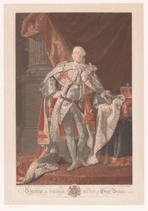 イギリスのジョージ 3 世の肖像 ジョージ 3 世、英国王 (オブジェクトの称号) 作： William Wynne Ryland