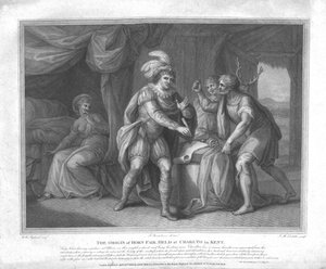 ホーンの起源フェア、ケントのチャールトンで開催、c1803 作： William Wynne Ryland