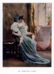 ドロテアベアード、イギリスの舞台および映画女優、1901年。 作： William and Daniel Downey
