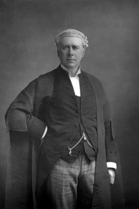 フランクロックウッド1846-1897、イギリスの弁護士および政治家、1890年。 作： William and Daniel Downey