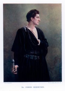 ジョンフォーブス-ロバートソン、イギリスの俳優兼劇場マネージャー、1901年。 作： William and Daniel Downey