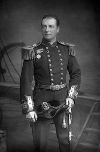 チャールズベレスフォード卿1846〜1919年、イギリス海軍大将、国会議員、1890年。 作： William and Daniel Downey