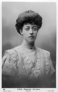 イギリスのビクトリア王女、c1900s-c1910s。 作： William and Daniel Downey