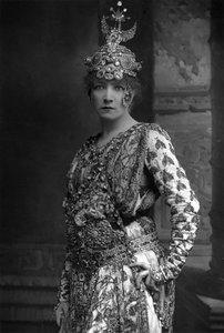 サラベルナール1844-1923、フランスの舞台女優、1890年。 作： William and Daniel Downey