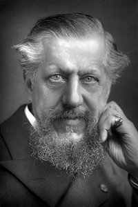 エドウィンアーノルド卿1832-1904、英国の詩人およびジャーナリスト、1893年。