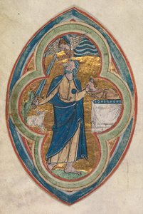 キリストの系図の歴史の大要から切り取られたミニチュア...、1200-1250 作： William de Brailes