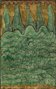 ノアの洪水（創世記7-11-24） 作： William de Brailes