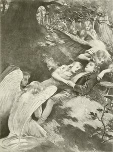 ヘンゼルとグレーテル、第2幕シーンII（グラビア） 作： William de Leftwich Dodge