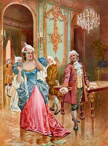 La Traviata、Act IIシーンiv 作： William de Leftwich Dodge