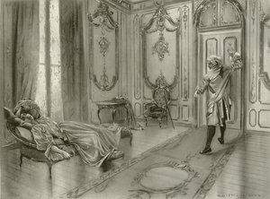 フィガロの結婚、第1幕シーンix（グラビア） 作： William de Leftwich Dodge