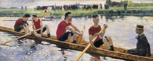 The Rowers（油彩・キャンバス 作： William van Strydonck