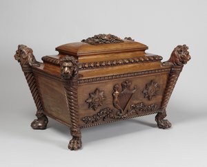 ワインクーラー、1821年頃 作： Williams and Gibton Mack