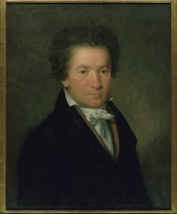 ルートヴィヒ・ヴァン・ベートーヴェンの肖像、1815年。 作： Willibrord Josef Maehler