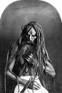 Byraghy、「インドの衣装と人々」c.1860から 作： Willoughby Wallace Hooper