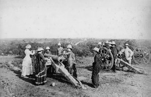 「ガンドリル」、ナグポア砦、1870年代 作： Willoughby Wallace Hooper
