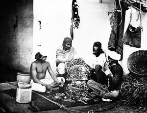 馬飼い、または「ゴラワラ」、1860年代頃 作： Willoughby Wallace Hooper