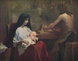 聖家族、c1888、1914。 作： Willy Martens