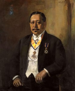 ウィレム・マルティヌス・ゴッドフリート・シューマン (1877-1952)。 人民評議会議長 (1919-1925) 作： Willy Sluiter