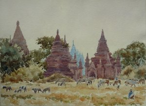 902タビニュ寺院、チャート 作： Wilson Clive