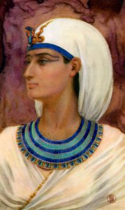 ハトシェプスト女王、18王朝の古代エジプトの女王、紀元前15世紀、1926年。 作： Winifred Mabel Brunton