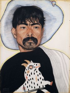 メキシコ、サポテカ・インディアン 作： Winold Reiss