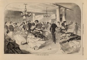 1859年9月3日付『ハーパーズ・ウィークリー』誌より「ウェストポイントの士官候補生ホップ