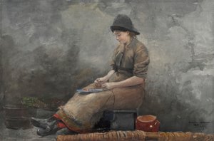 漁師の釣り糸 作： Winslow Homer
