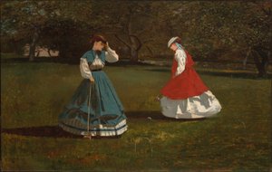 クロケットのゲーム 作： Winslow Homer
