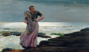 海の上の光、1897 作： Winslow Homer
