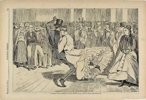 カジノで踊るパリの舞踏会 作： Winslow Homer