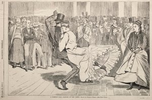パリの舞踏会 - カジノで踊る 作： Winslow Homer