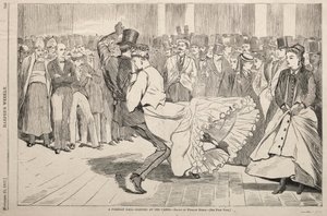 パリのボール-カジノで踊る、1867年。 作： Winslow Homer