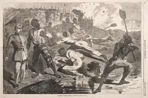 反逆の塹壕のシェル、1863年。