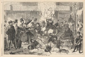 ハーパーの街の雪の滑り台 作： Winslow Homer