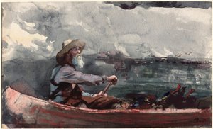 アディロンダック・ガイド 作： Winslow Homer