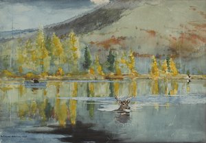 1889年10月の日 作： Winslow Homer