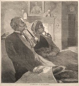 古時計が今年も 作： Winslow Homer