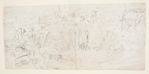 陸軍野営地 作： Winslow Homer