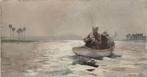 バス釣り-フロリダ 作： Winslow Homer